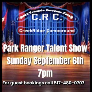 2026 Labor Day Park Ranger Talent Show